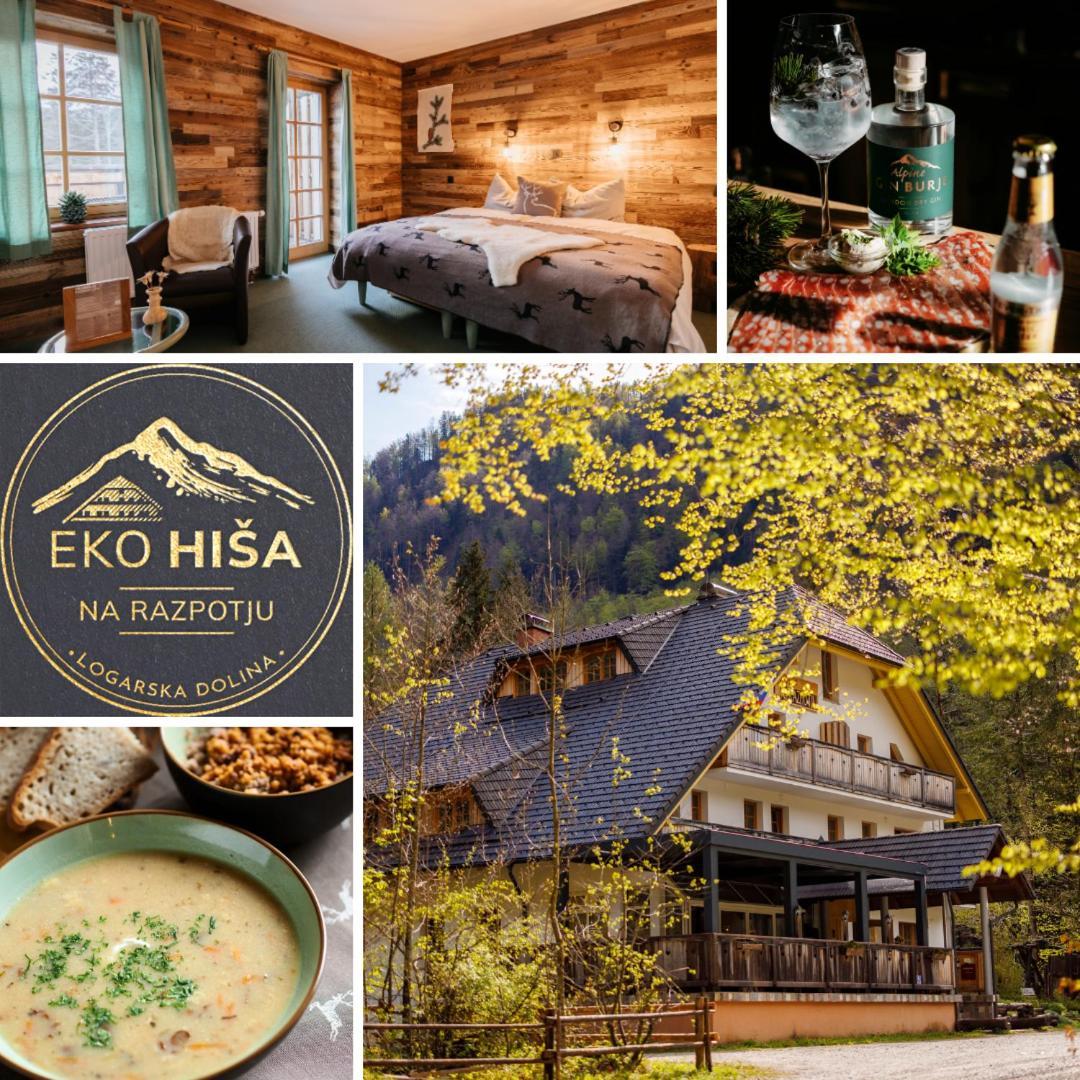 Eko Hisa-Eco House Na Razpotju Hotel Solcava Exterior photo